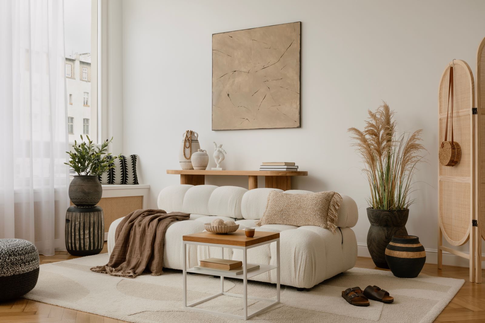 Modern Boho Living Room