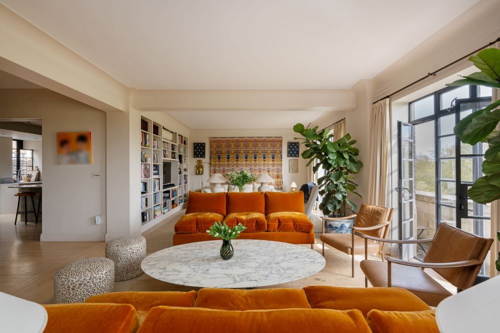 mid century modern color palette
