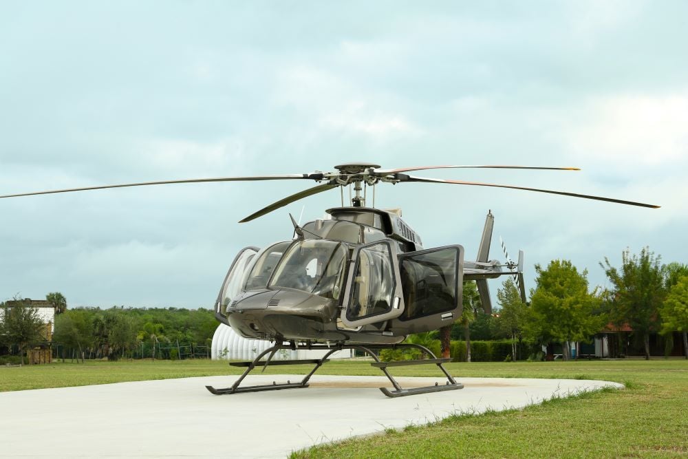 private helicopter transfer mykonos to santorini